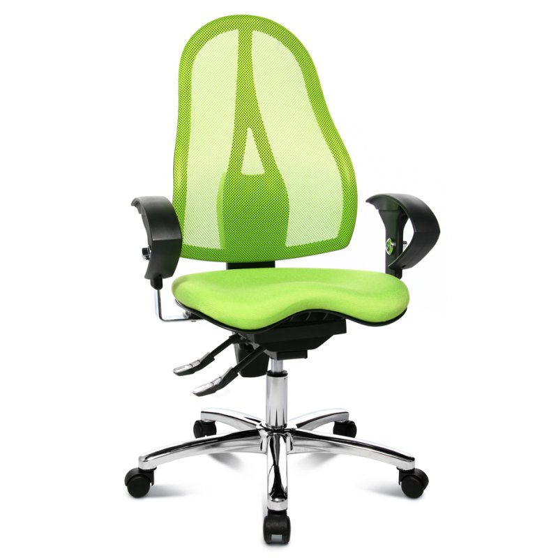 Topstar bureaustoel Sitness 15, appelgroen, Body-Balance Tec, 110 kg